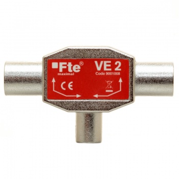 Rozgałęźnik Fte 2x1 VE2 IEC ekranowany - 2721