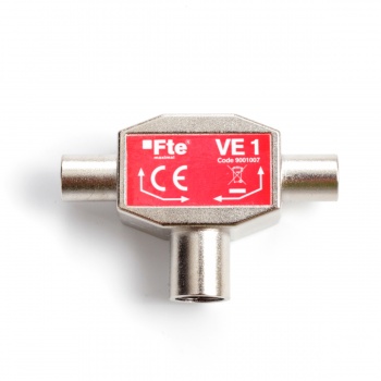 Rozgałęźnik Fte 2x1 VE1 IEC ekranowany - 2720