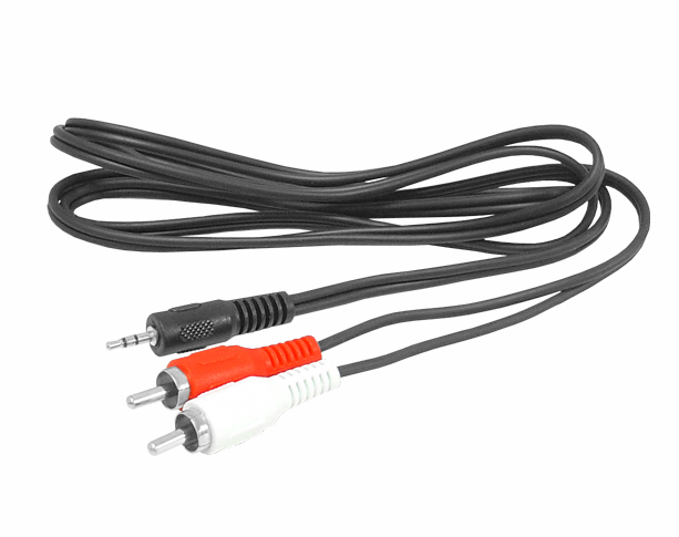 Kabel 2xRCA-Jack 2.5mm 1.5m - 2837 LX 8056